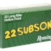 Remington Subsonic .22 Ammunition