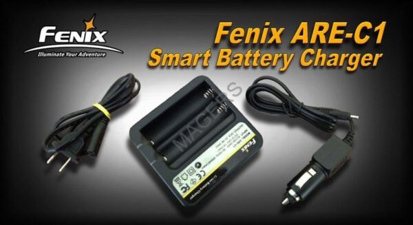 Fenix 18650 3200mah battery and Charger-292