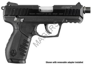 Ruger SR22 with threaded barrel-0